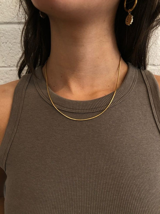 Thin Serpent Necklace