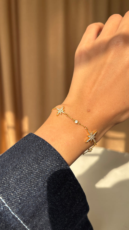 Diamond Starburst Bracelet