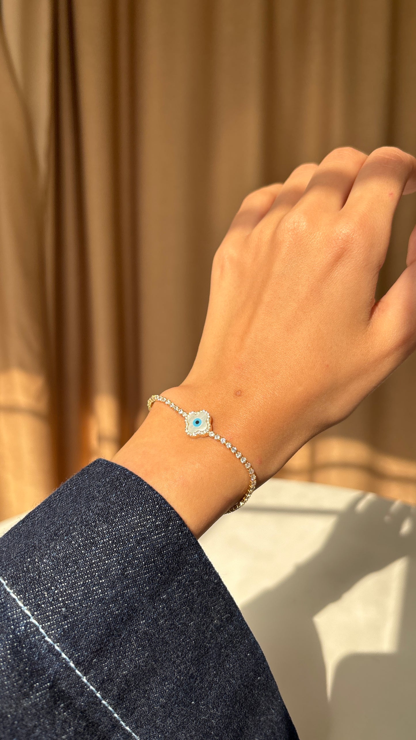 Eva Tennis Bracelet