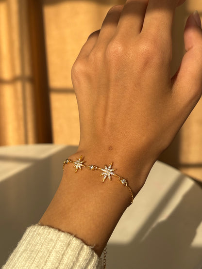 Double Starburst Bracelet