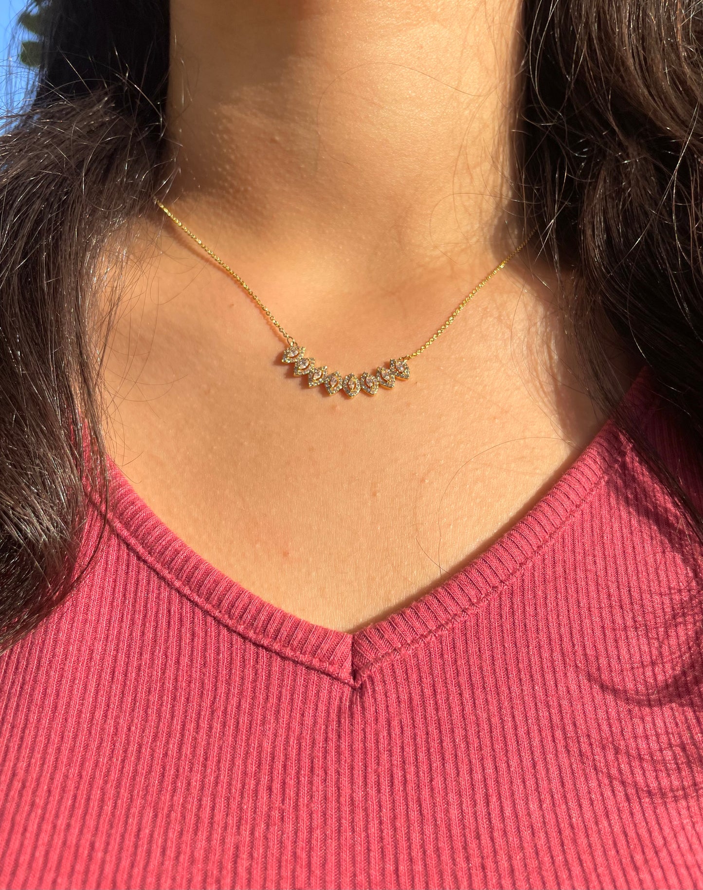 Calla Gold Necklace