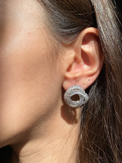Eliza Silver Earrings