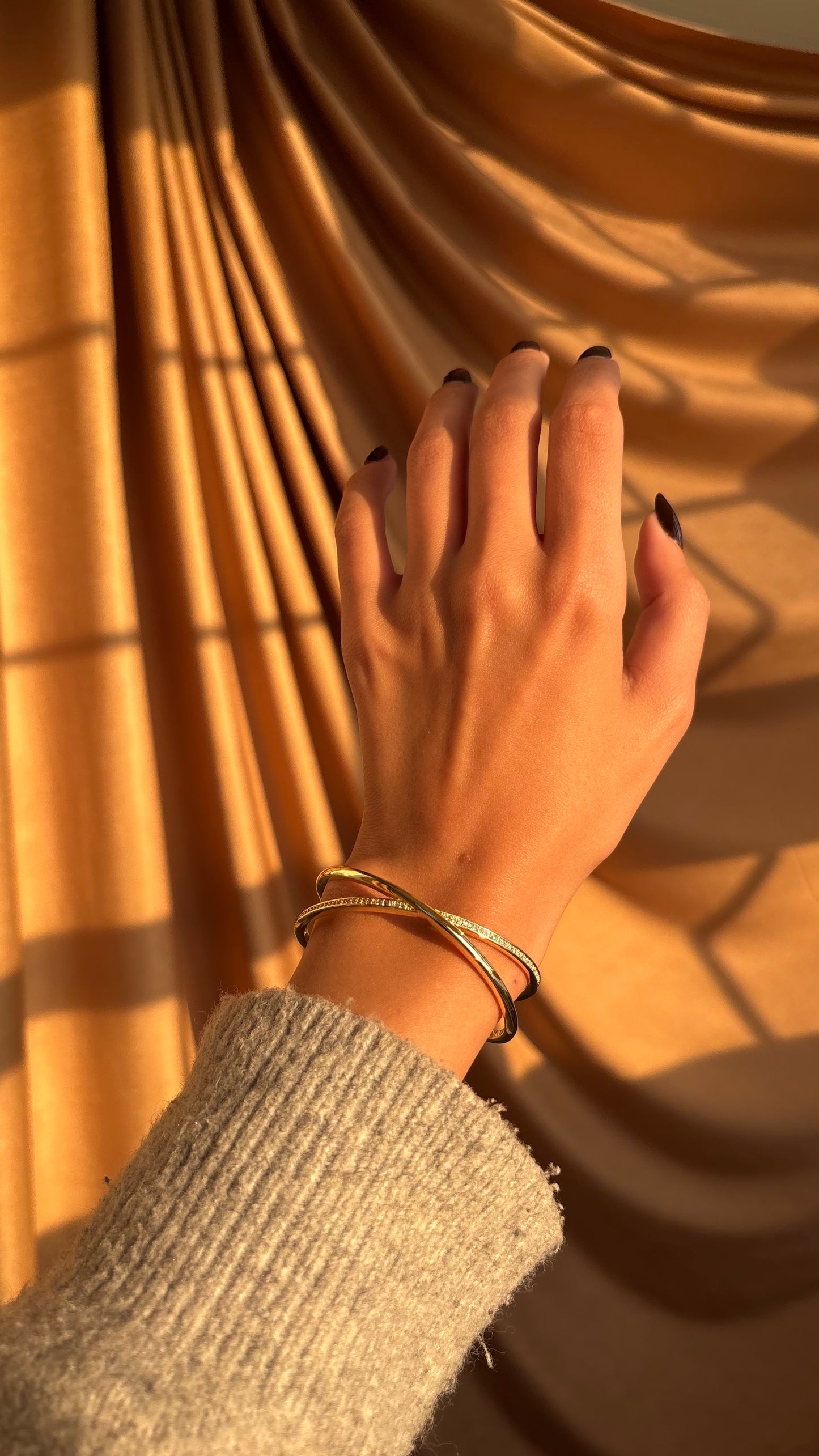 Cross Gold Bangle