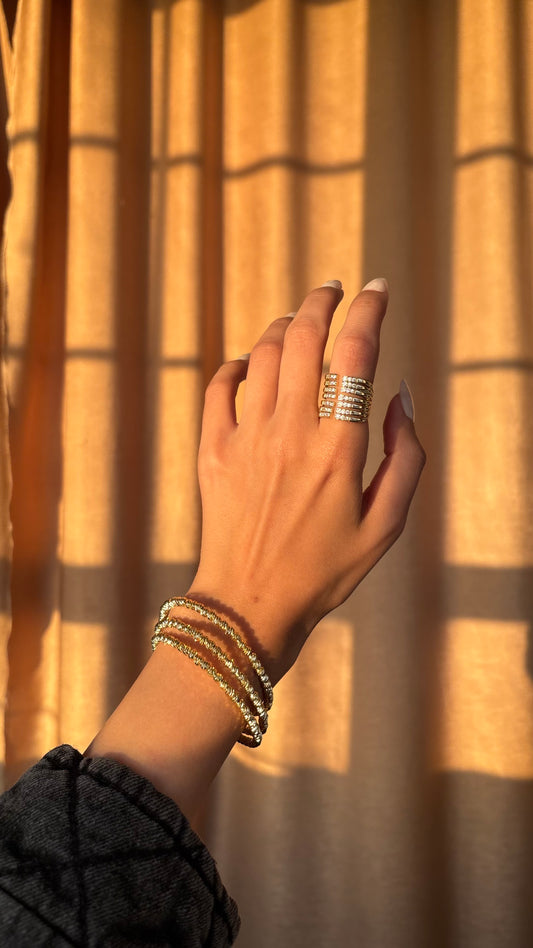 Elastic Bling Bangle