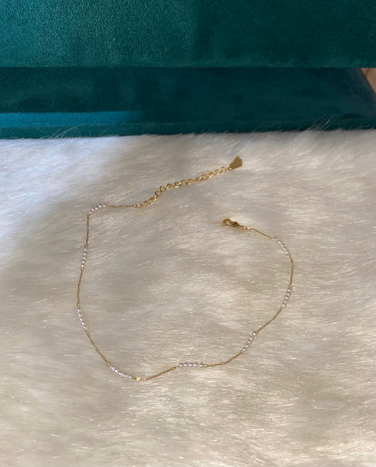 Mini Pearl Anklet
