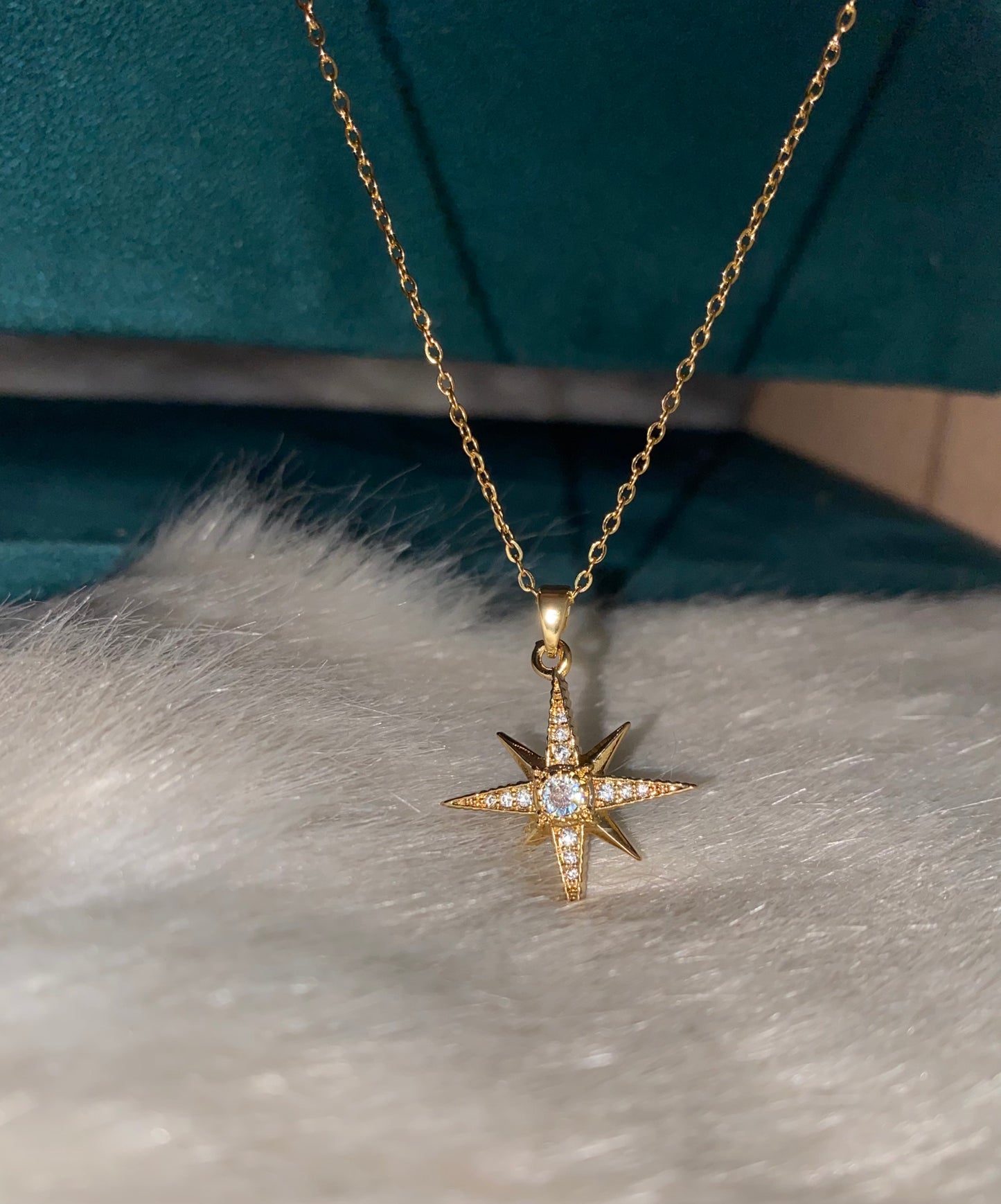 Starburst Diamond Necklace