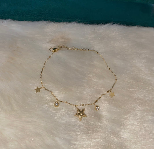 Starfish Anklet