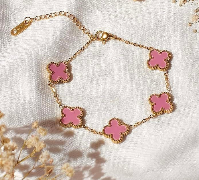 Pink Magic Alhambra Bracelet