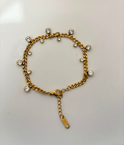 Diamond Chain Bracelet