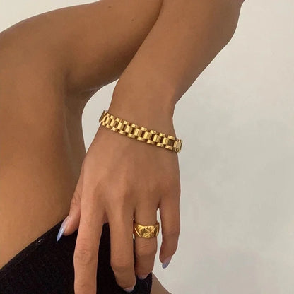 Watch Gold Bracelet