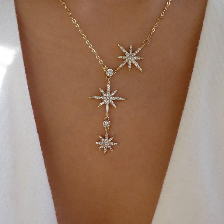 Starburst Gold Necklace ✨