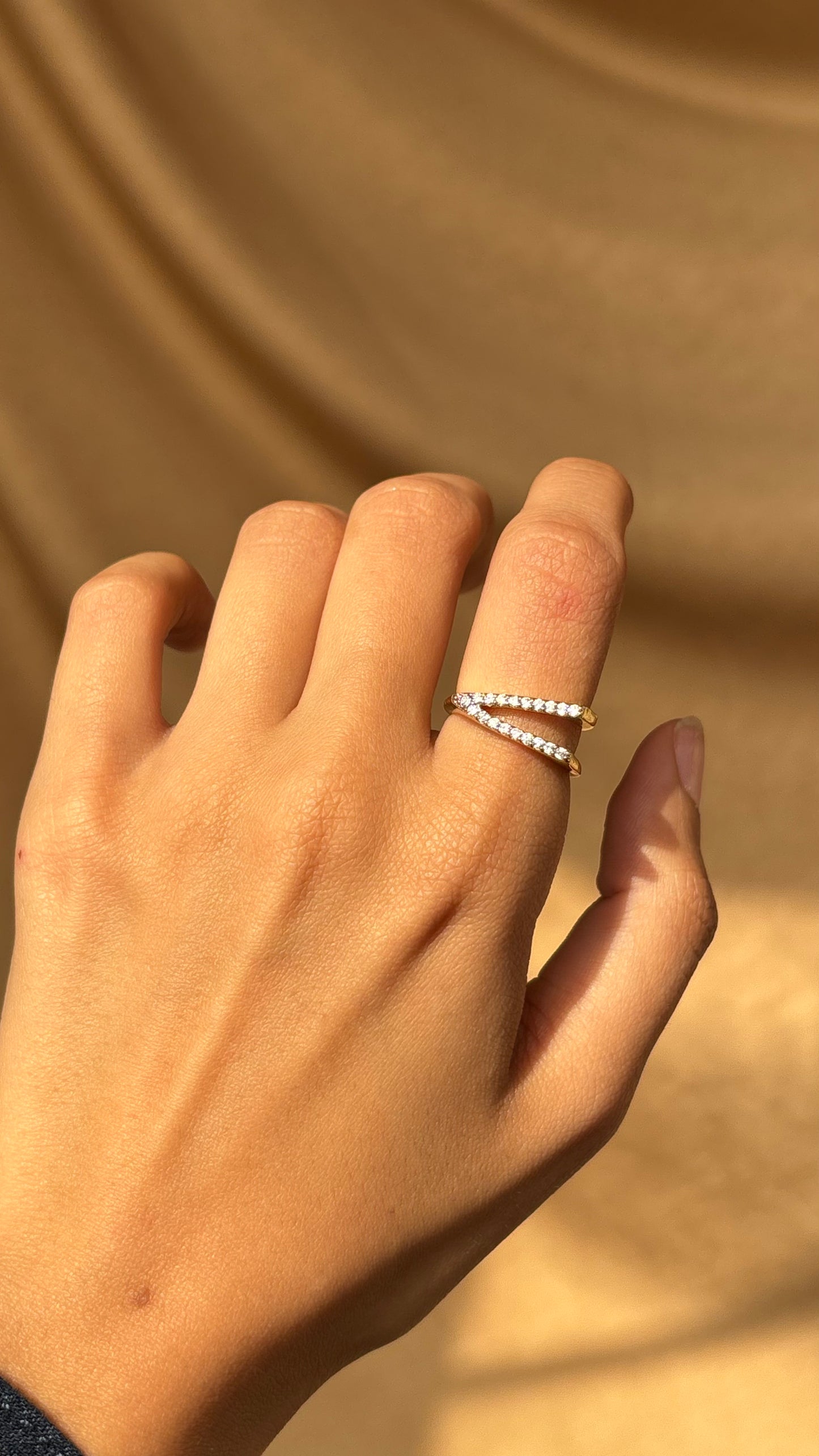 Mavi Gold Ring