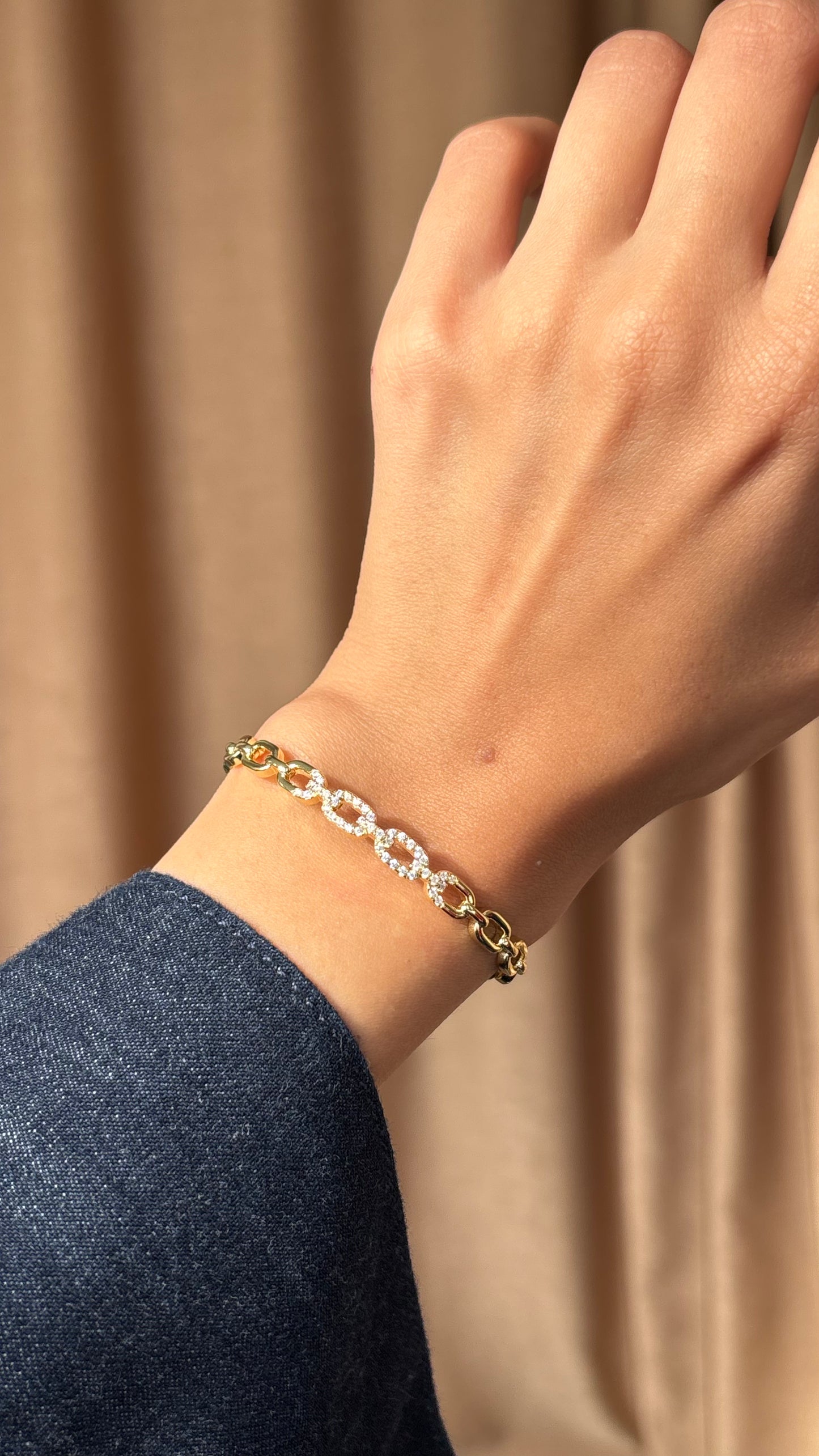 Zella Gold Bangle