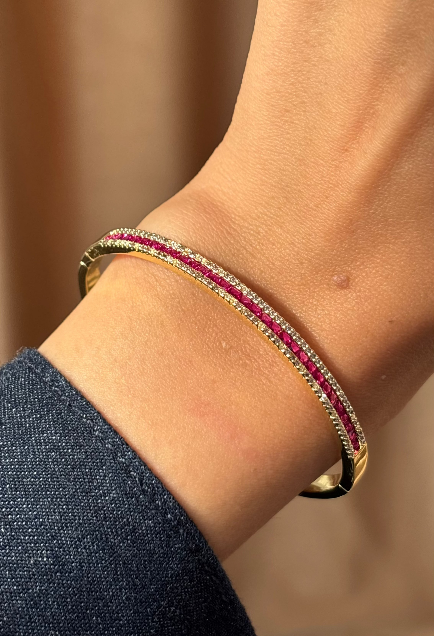 Rosalie Gold Bangle