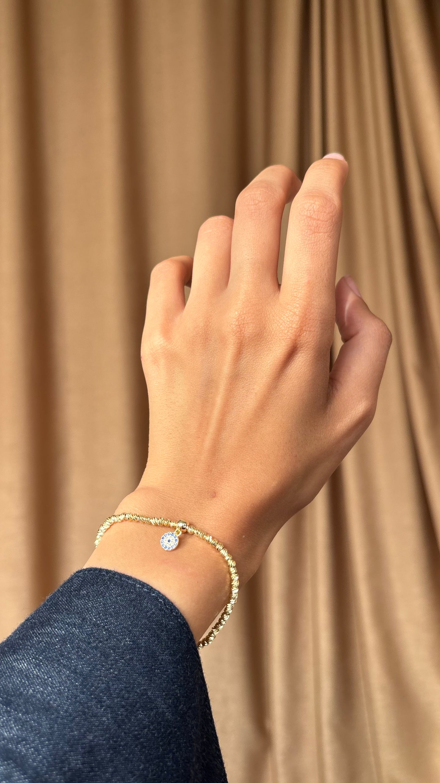 Diamond Evil Eye Bracelet