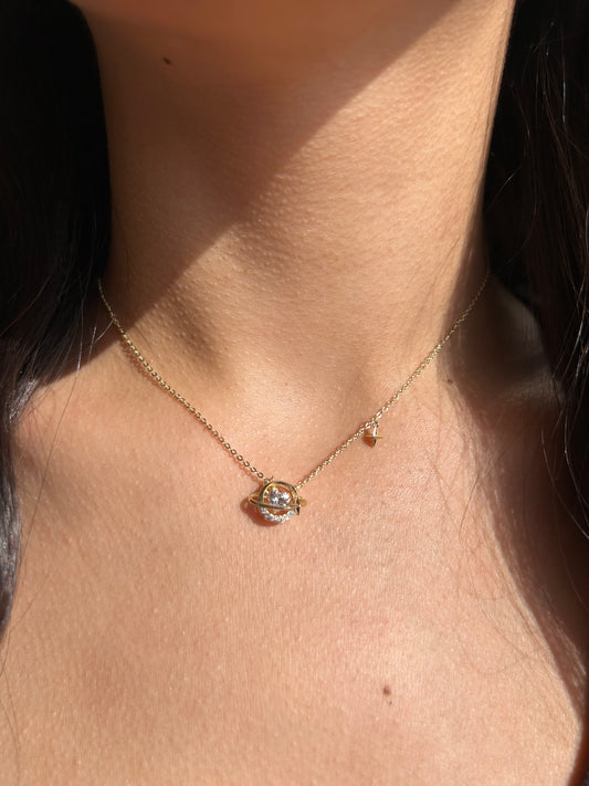 Galaxy Gold Necklace