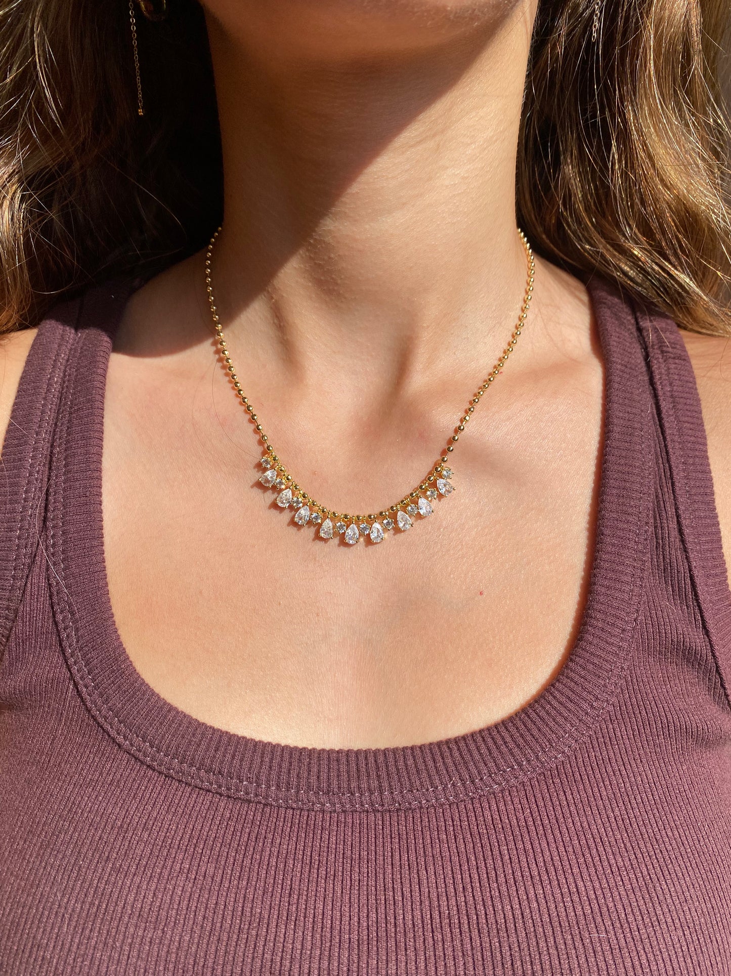 Necklace Paer Diamond