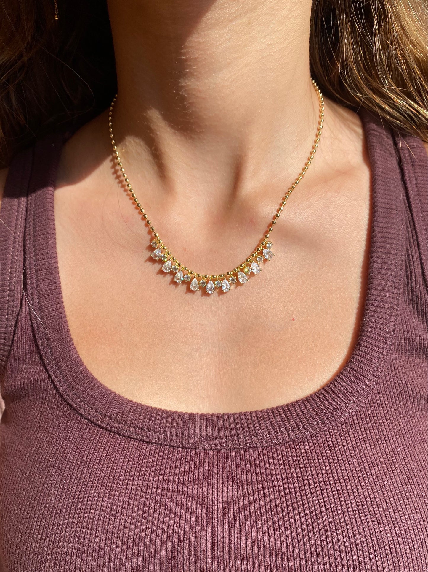 Necklace Paer Diamond