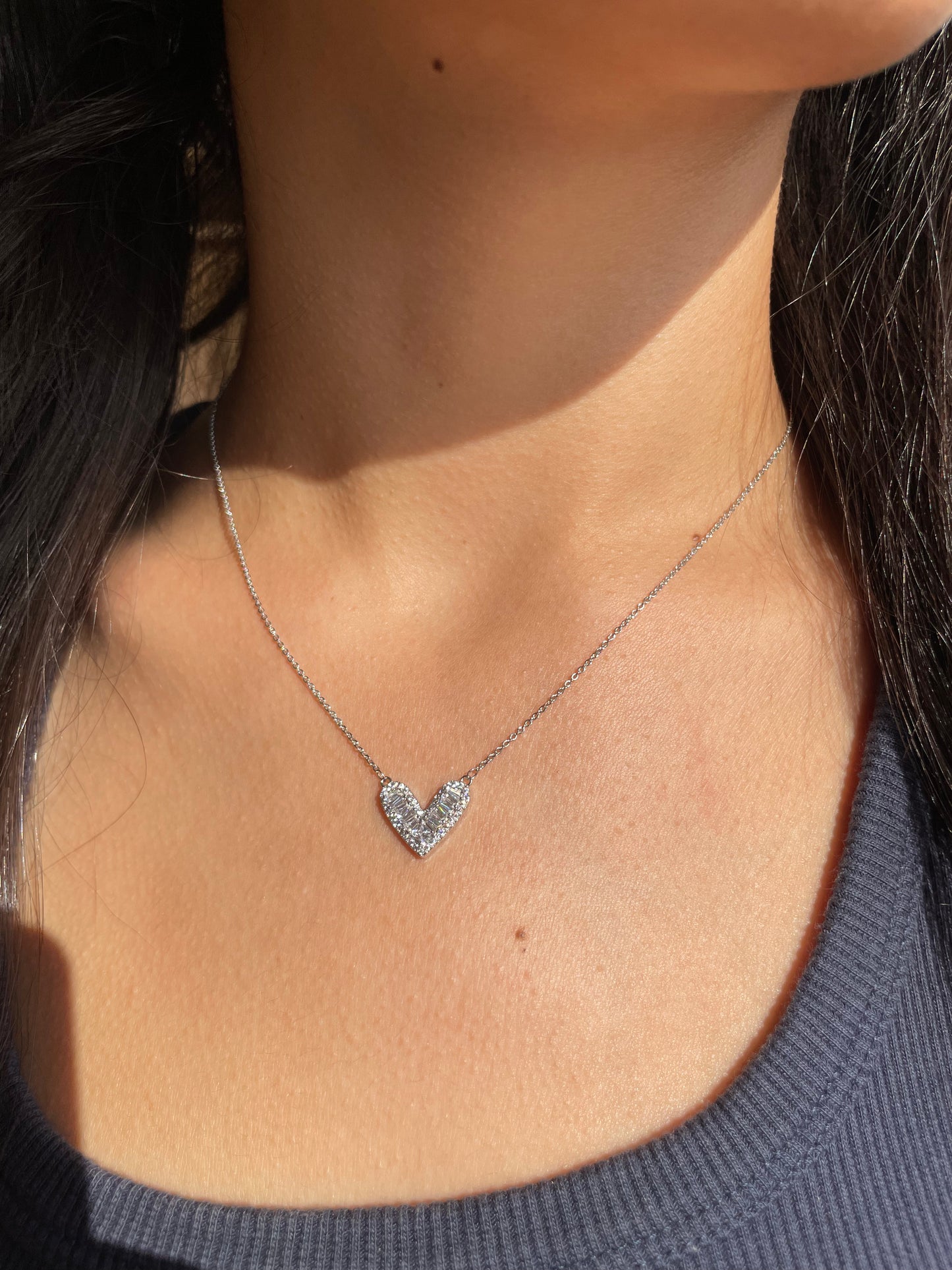 Silver Heart Necklace