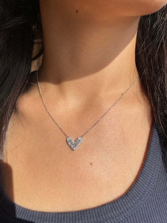 Silver Heart Necklace