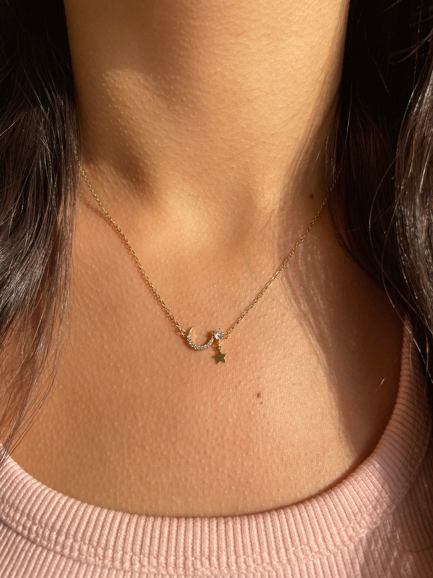 Crescent & star Necklace