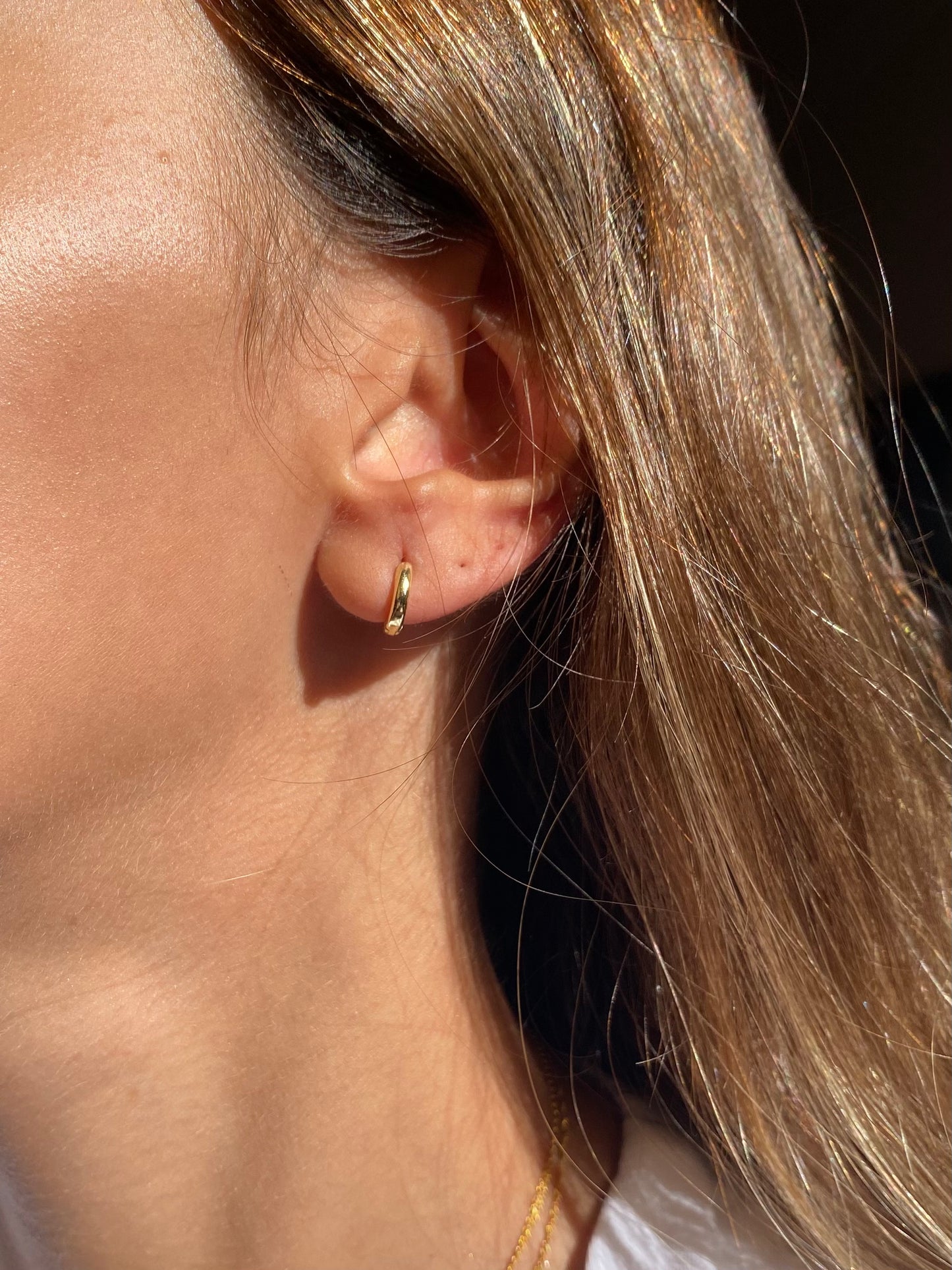 Mini plain hoop Earrings