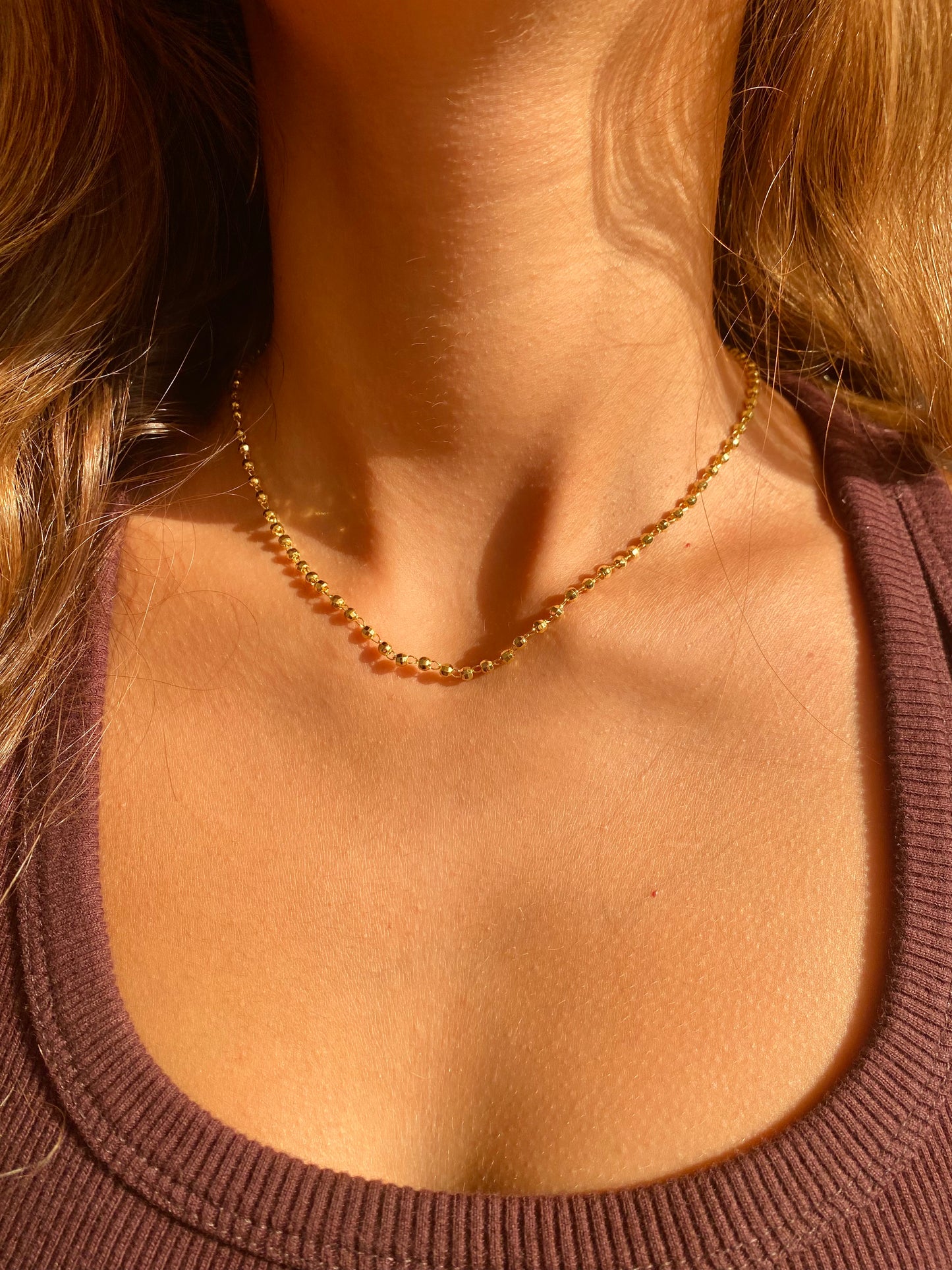 Aven Gold Necklace