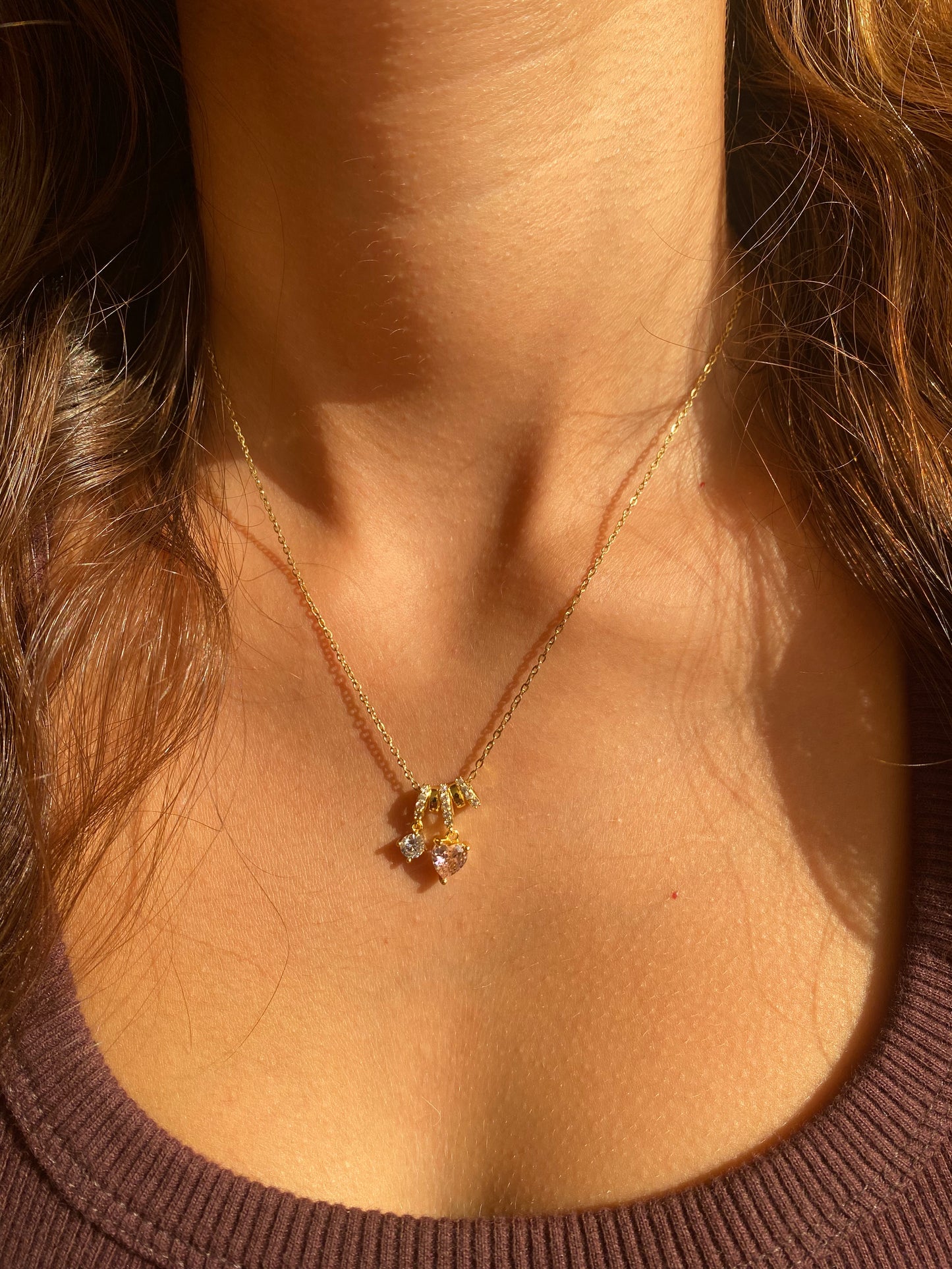Lovey Diamond Necklace