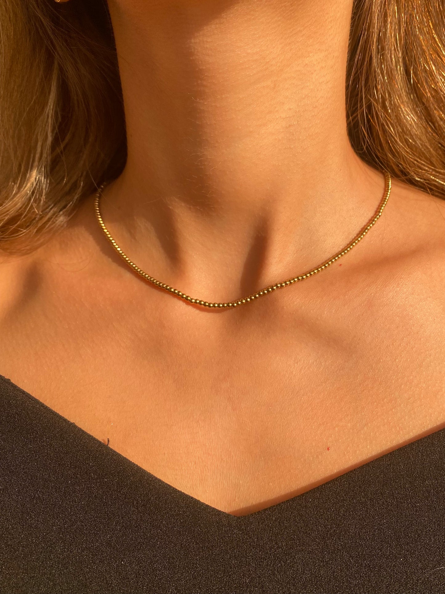 Golden beaded Necklace