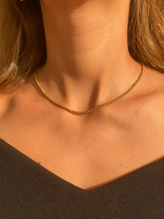 Golden beaded Necklace