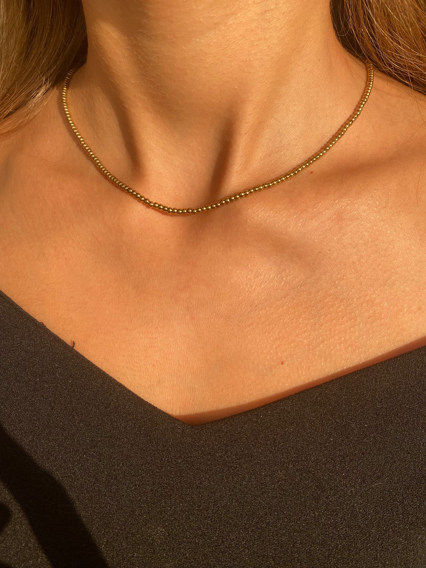 Golden beaded Necklace